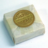 Тающая органическая плитка Zari «Золотая парча» с ванилью